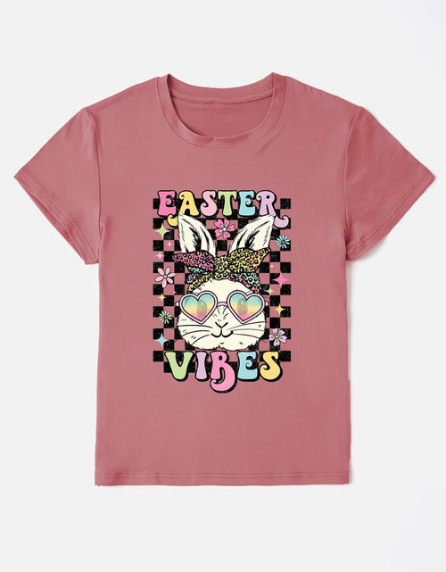 Load image into Gallery viewer, EASTER VIBES Round Neck Short Sleeve T-Shirt
