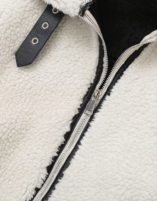 Load image into Gallery viewer, Zip Up Long Sleeve Sherpa Jacket

