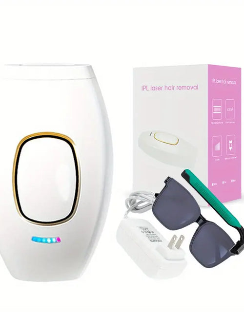 Load image into Gallery viewer, IPL Hair Removal Device, 500,000 Flashes, 5 Levels, Painless Permanent Epilation, Photon Technology
