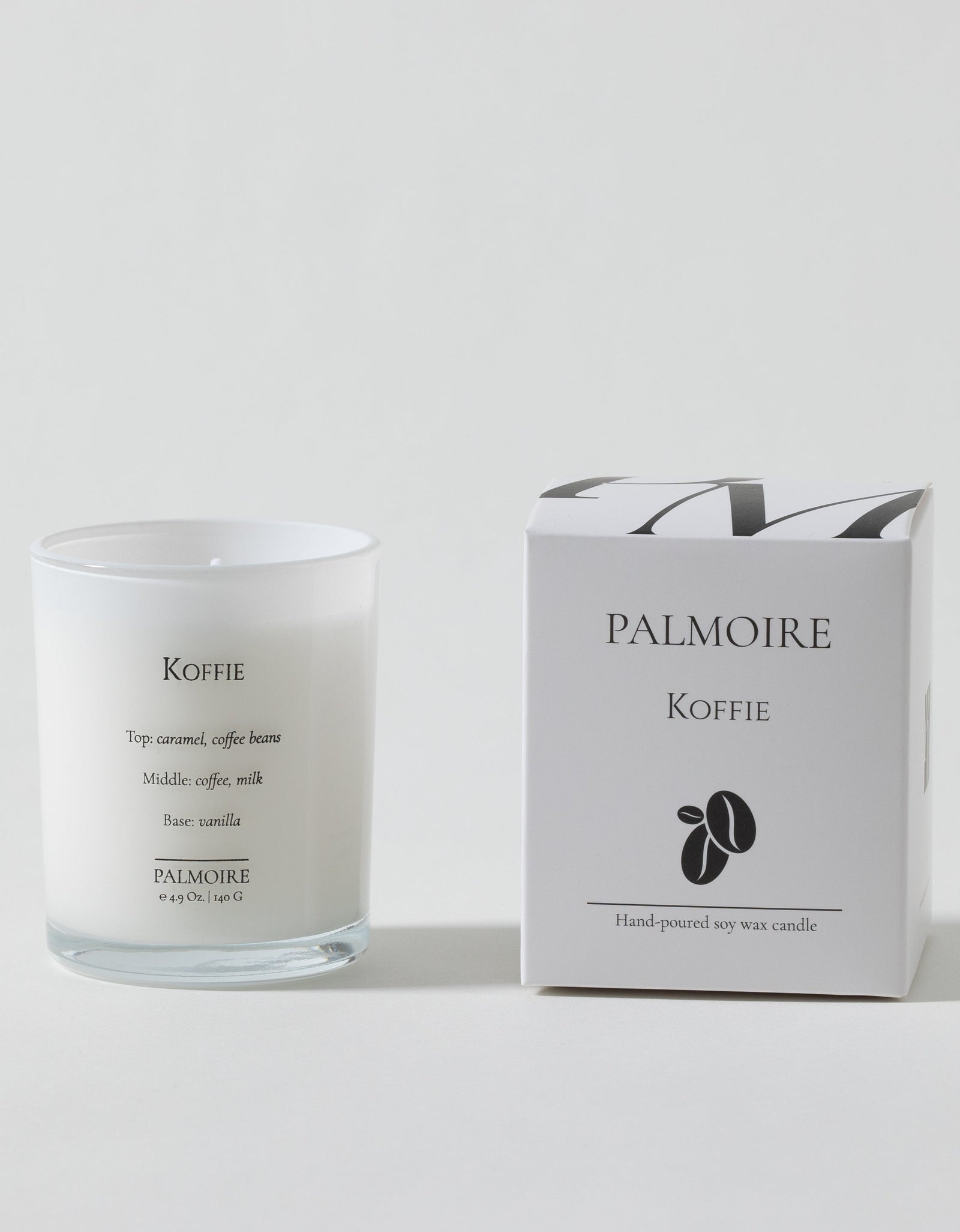 Koffie Soy Wax Candle by PALMOIRE