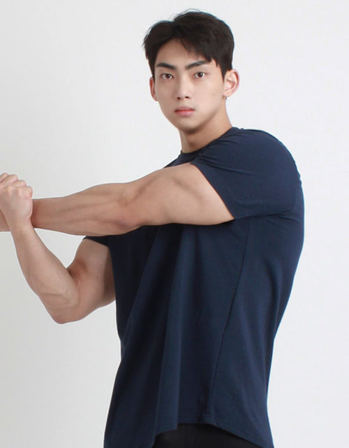 Load image into Gallery viewer, Men's Plus Size Round Neck Short Sleeve T-Shirt
