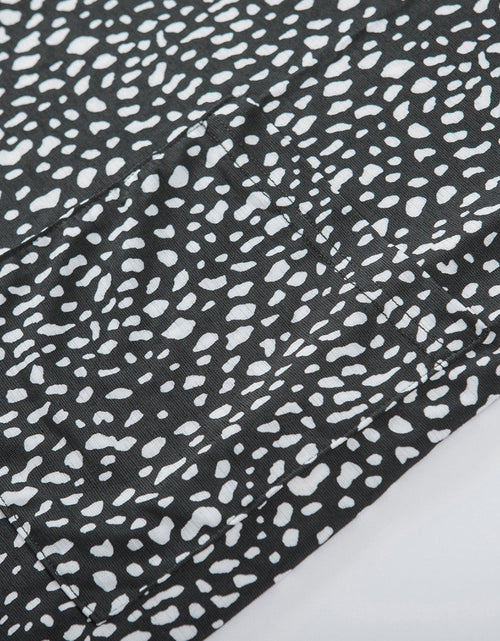 Load image into Gallery viewer, Animal Print Round Neck Tunic Tee with Pockets
