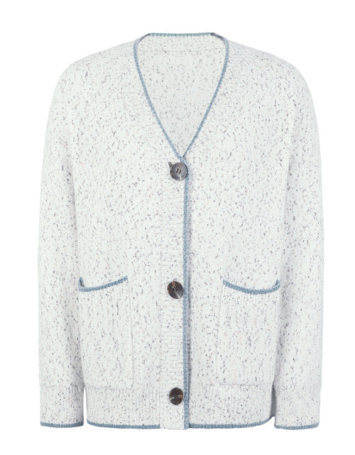 Load image into Gallery viewer, Button Down V-Neck Cardigan with Pockets
