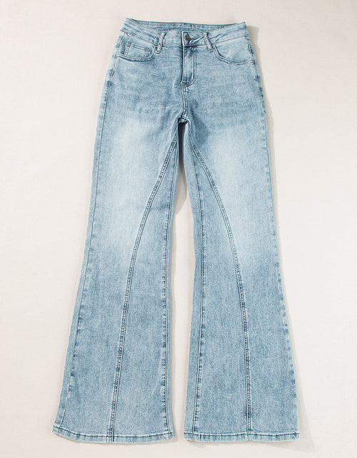 Load image into Gallery viewer, Wide Leg Jeans with Pockets
