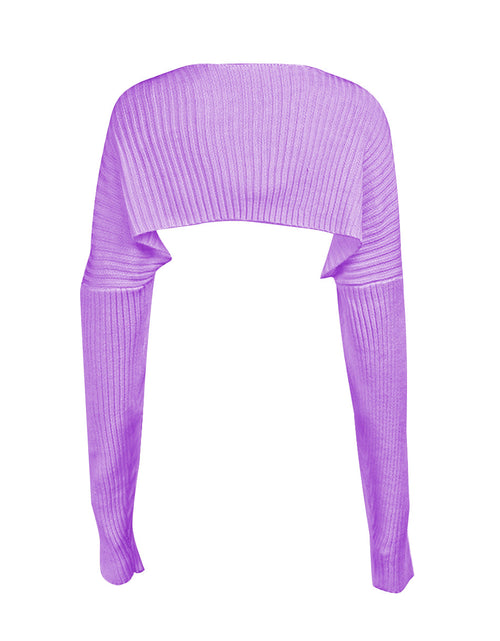 Load image into Gallery viewer, Long Sleeve Knit Bolero
