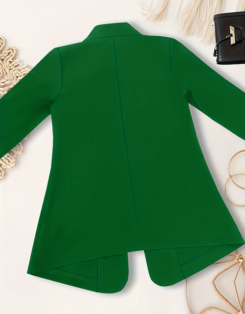 Load image into Gallery viewer, Open Front Long Sleeve Jacket
