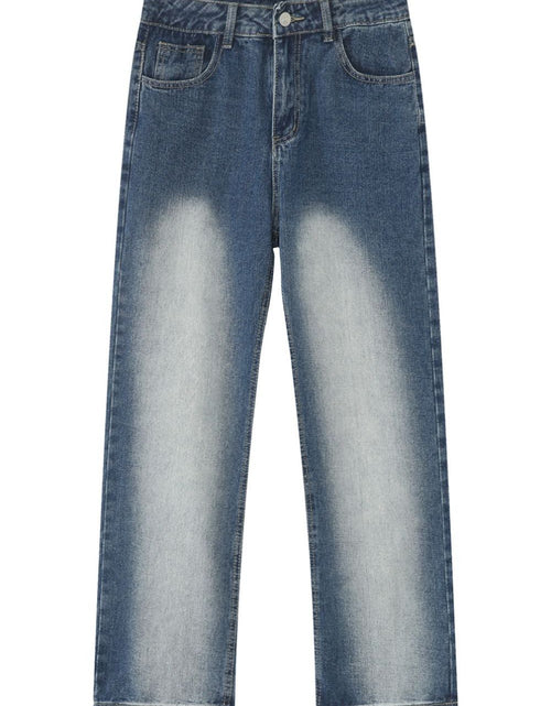 Load image into Gallery viewer, Men's Washed Straight Leg Jeans
