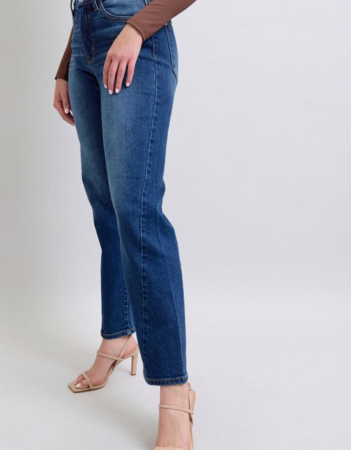 Load image into Gallery viewer, Judy Blue Full Size Side Seam Detail Straight Jeans with Pockets
