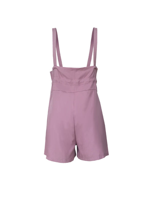 Load image into Gallery viewer, Drawstring Wide Strap Overalls with Pockets
