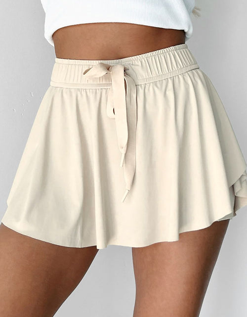 Load image into Gallery viewer, Drawstring High Waist Lined Active Skorts

