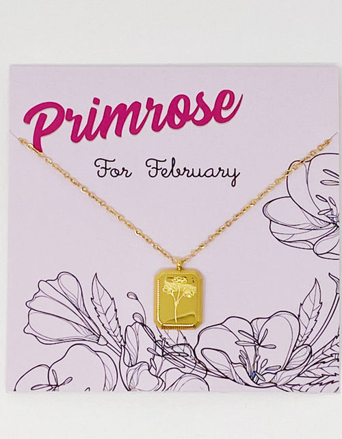 Load image into Gallery viewer, Blooming Birth Month Necklace by Ellisonyoung.com
