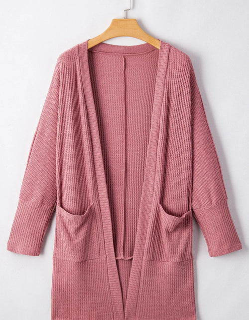 Load image into Gallery viewer, Open Front Long Sleeve Cover Up
