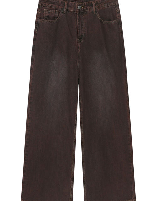 Load image into Gallery viewer, Straight-Leg Jeans with Pockets
