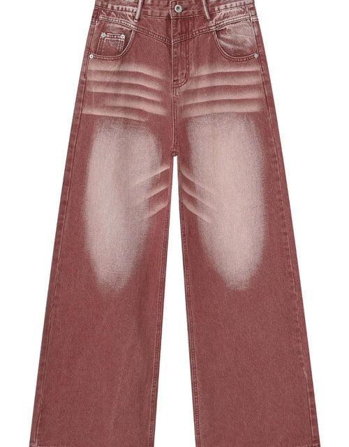 Load image into Gallery viewer, Men's Wide Leg Jeans with Pockets

