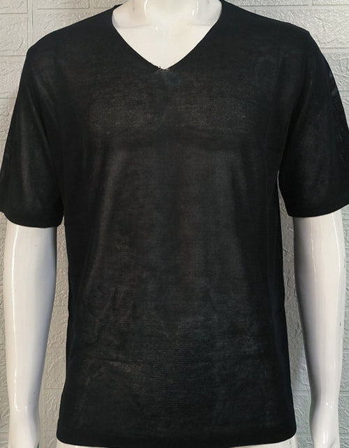 Load image into Gallery viewer, Men's V-Neck Short Sleeve T-Shirt
