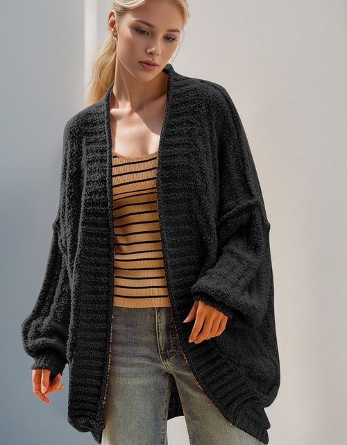 Load image into Gallery viewer, Double Take Full Size Open Front Long Sleeve Cardigan
