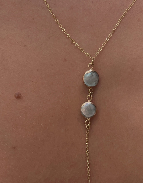 Load image into Gallery viewer, Encantar Pearl Necklace by Toasted Jewelry
