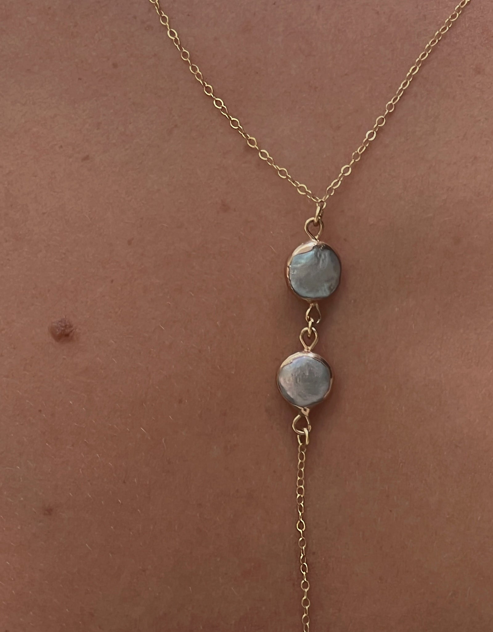 Encantar Pearl Necklace by Toasted Jewelry