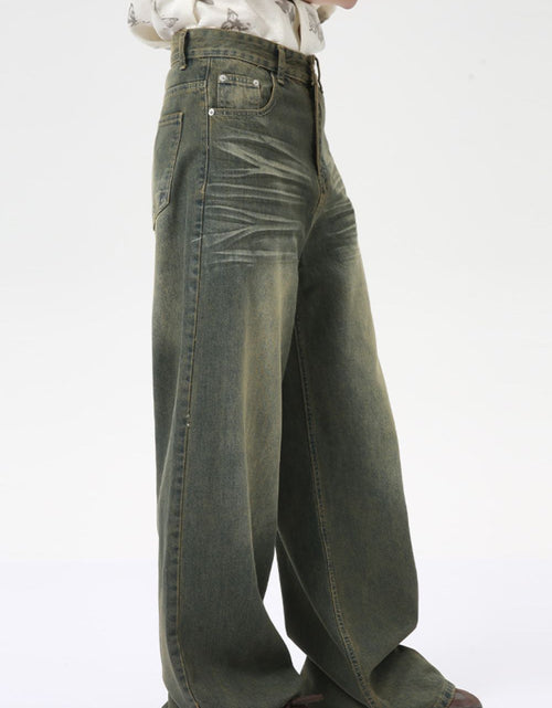Load image into Gallery viewer, Wide Leg Jeans with Pockets
