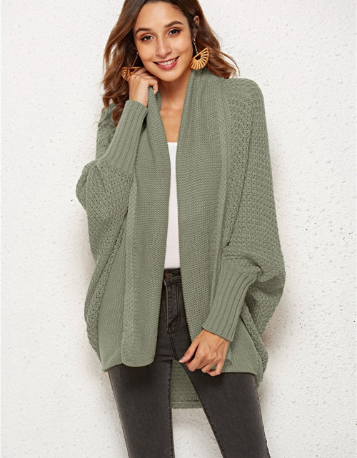 Load image into Gallery viewer, Angel Wings Open Front Batwing Sleeve Cardigan
