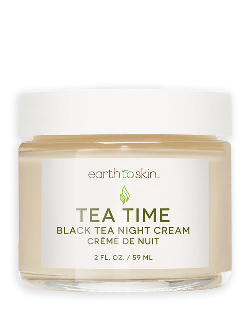 Load image into Gallery viewer, Tea Time Black Tea Night Cream by EarthToSkin

