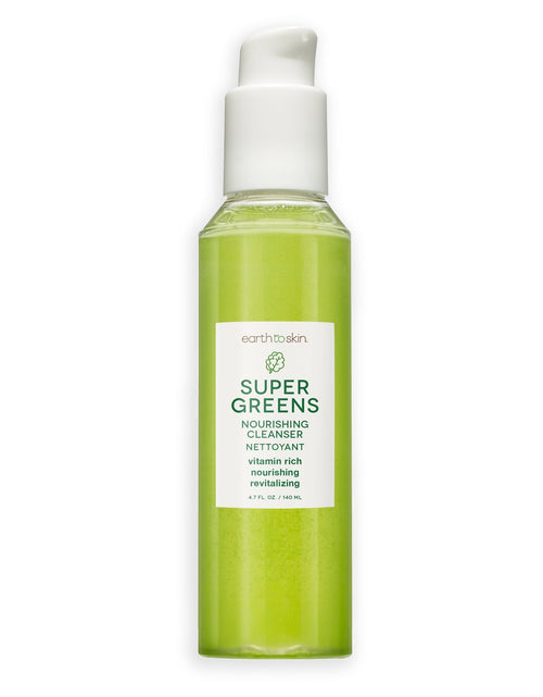 Load image into Gallery viewer, Super Greens Nourishing Cleanser with Glycerin and Aloe Vera by EarthToSkin
