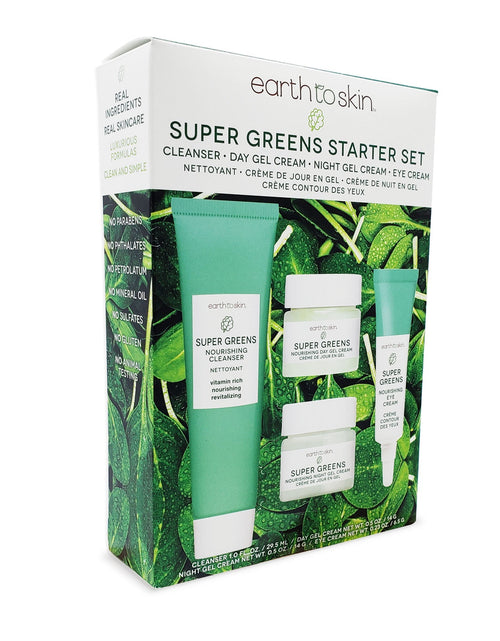 Load image into Gallery viewer, Super Greens Starter Set by EarthToSkin
