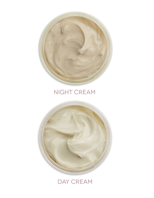 Load image into Gallery viewer, Tea Time Mini Day &amp; and Night Cream Duo by EarthToSkin
