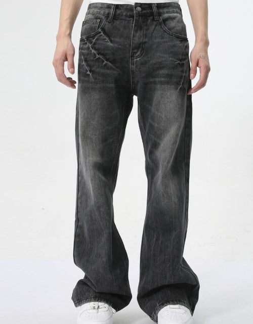 Load image into Gallery viewer, Lightning Burst Bootcut Jeans
