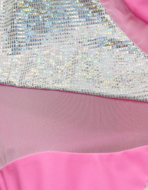 Load image into Gallery viewer, Contrast Panel One-Piece Swimsuit

