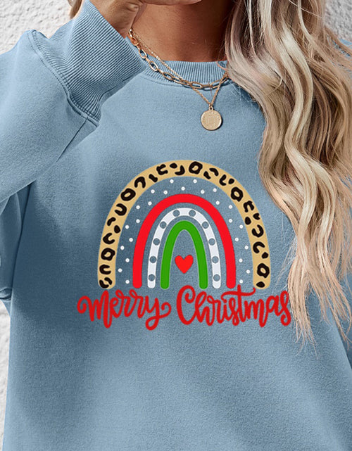 Load image into Gallery viewer, MERRY CHRISTMAS Graphic Sweatshirt
