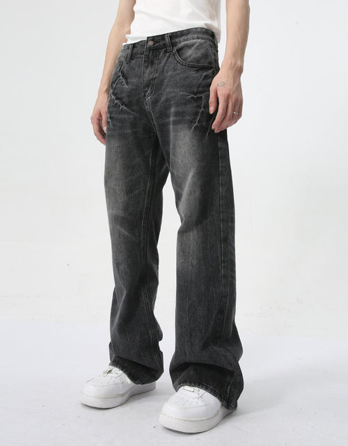 Load image into Gallery viewer, Lightning Burst Bootcut Jeans
