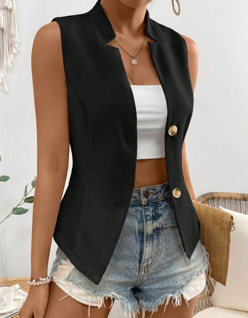 Load image into Gallery viewer, Button Down Vest Coat
