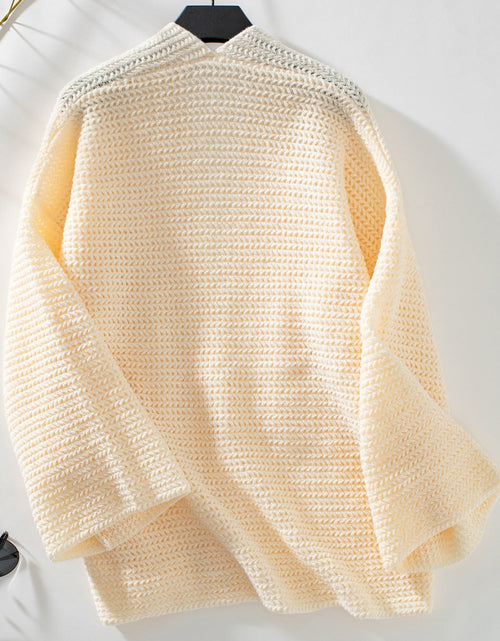 Load image into Gallery viewer, Open Front Long Sleeve Cardigan
