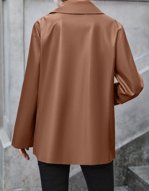 Load image into Gallery viewer, Ivy Lane Pocketed Button Up Collared Neck Blazer
