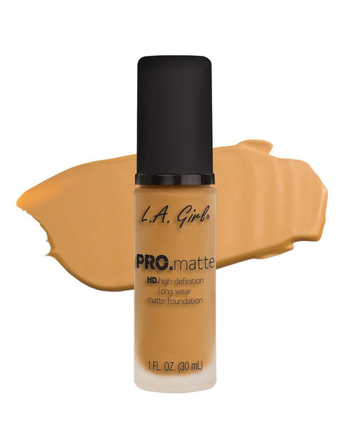 Load image into Gallery viewer, L.A. GIRL Pro Matte Foundation - Soft Honey
