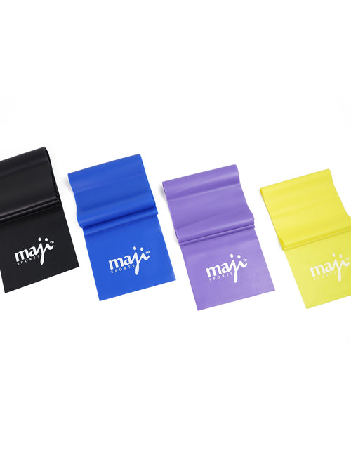 Load image into Gallery viewer, Full Body Exercise &amp; Stretch Bands - Variable Resistance 4 Pack by Jupiter Gear Home
