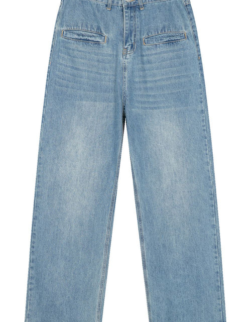 Load image into Gallery viewer, Front Pockets Baggy Jeans
