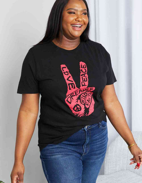 Load image into Gallery viewer, mineB Full Size Graphic Tunic T-Shirt
