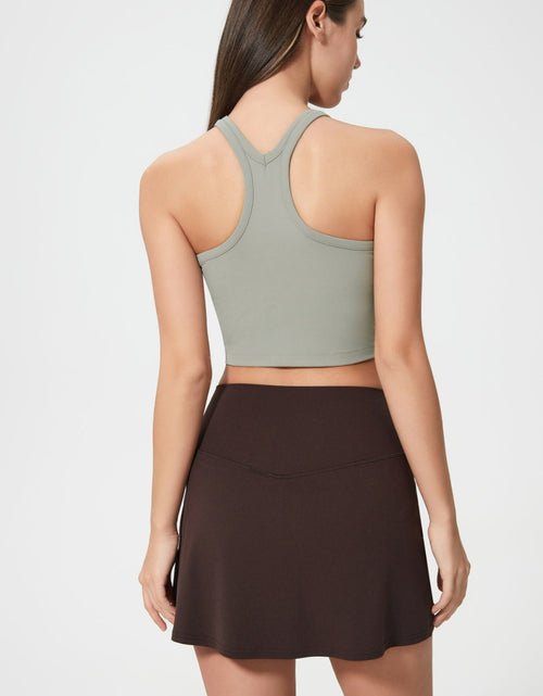 Load image into Gallery viewer, Millennia Scoop Neck Active Tank with Detachable Chest Pads
