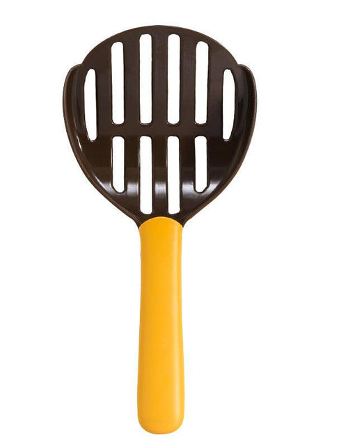 Load image into Gallery viewer, Two-Tone Plastic Tofu Cat Litter Scoop - The Ultimate Pet Cleaning Tool by Dog Hugs Cat
