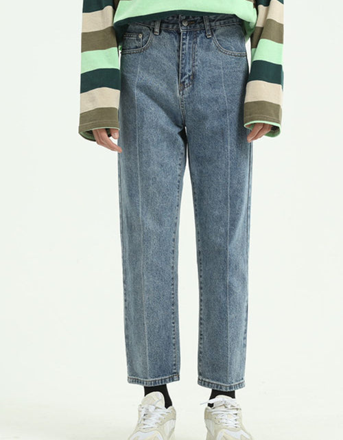 Load image into Gallery viewer, Straight Leg Jeans with Pockets

