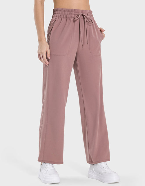 Load image into Gallery viewer, Millennia Drawstring Pocketed Active Pants

