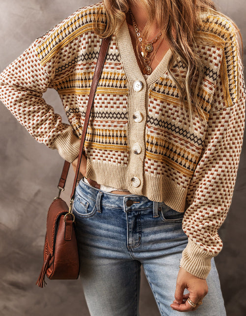 Load image into Gallery viewer, Button Down Long Sleeve Cardigan
