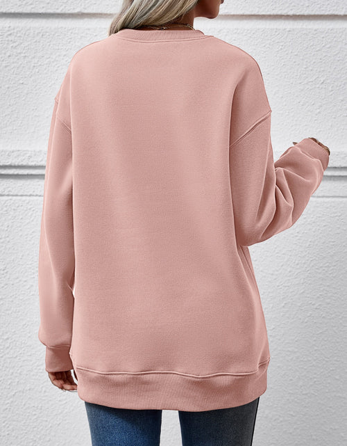Load image into Gallery viewer, MERRY CHRISTMAS Graphic Long Sleeve Sweatshirt
