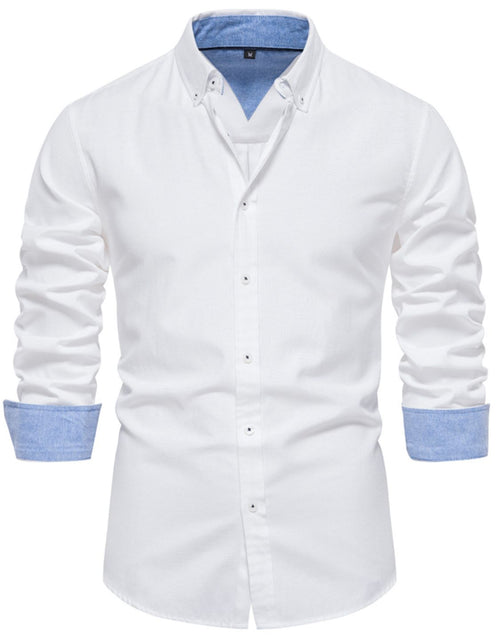 Load image into Gallery viewer, Men's Button Down Collared Neck Shirt
