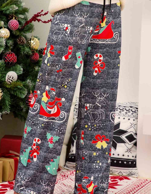 Load image into Gallery viewer, Christmas Straight Leg Pants
