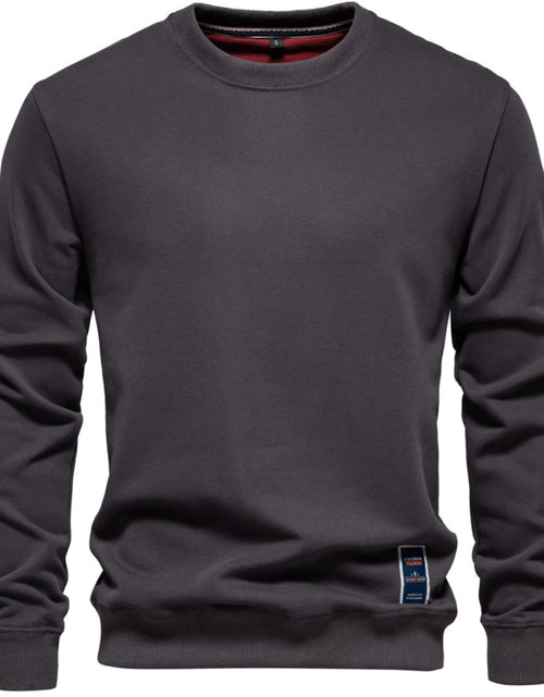 Load image into Gallery viewer, Men's Round Neck Long Sleeve Sweatshirt
