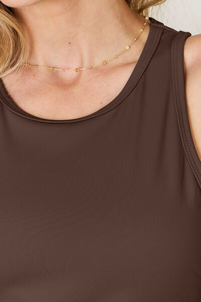 Load image into Gallery viewer, Basic Bae Full Size Round Neck Racerback Tank
