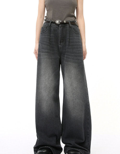 Load image into Gallery viewer, Wide Leg Jeans with Pockets

